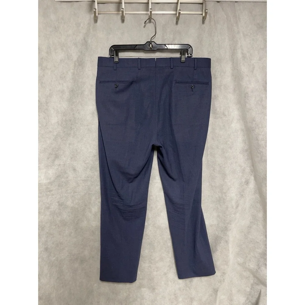 Brooks Brothers Pants Men 38X31 Blue Regent Italy Reda Fabric Brookscool Luxury